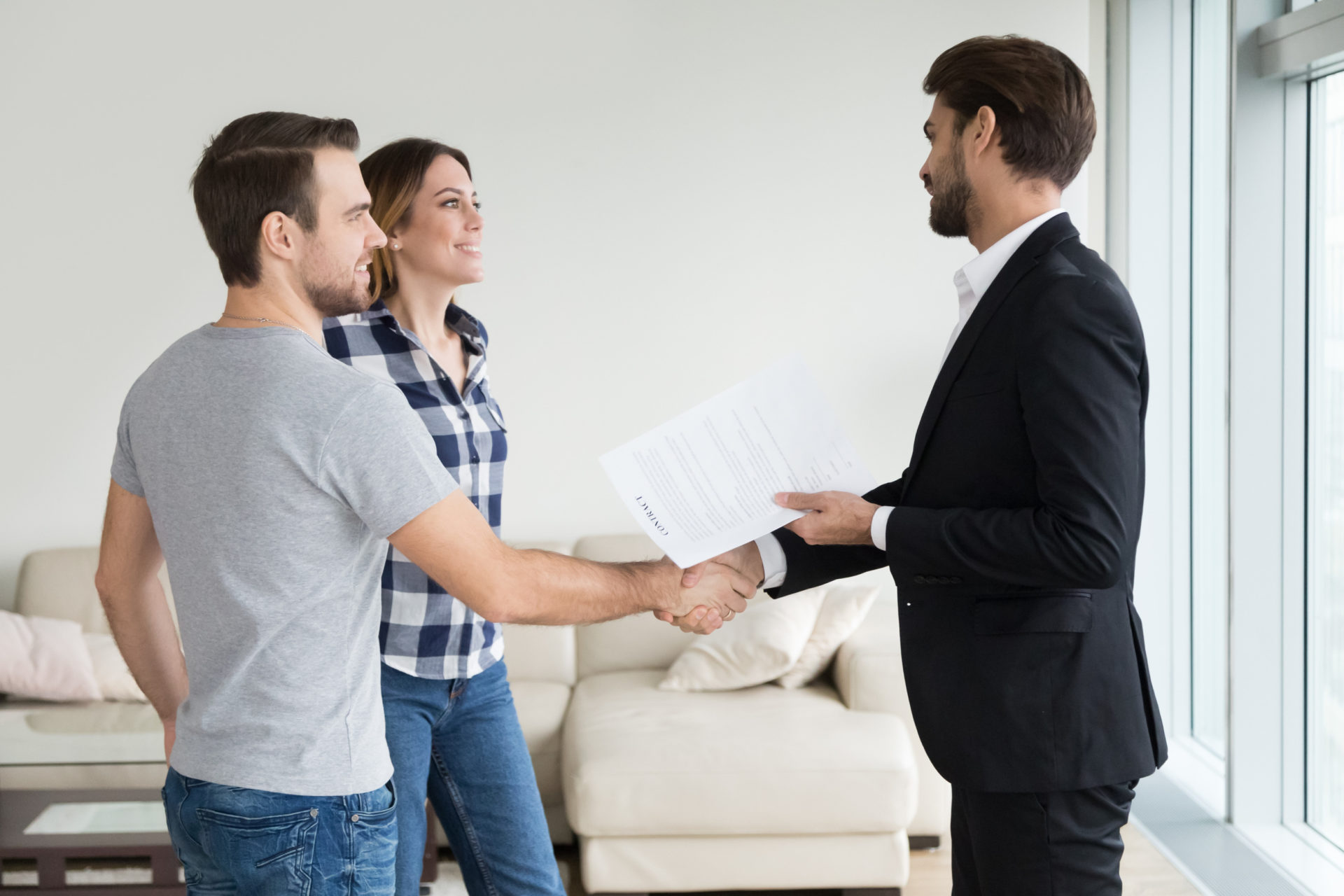 lawyer speaking with landlords